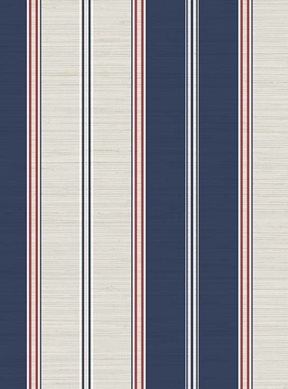 Carma Nantucket Stripes Revisited Tapet