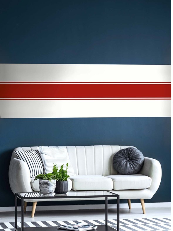 Carma Nantucket Stripes Revisited Tapet