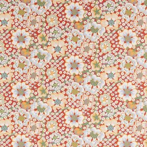 Josef Frank Eldblomman Röd Tapet
