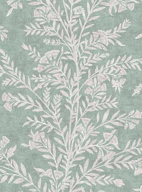 Lewis & Wood Fan Flower Eucalyptus Tapet