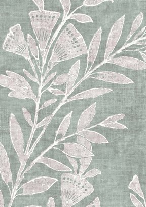 Lewis & Wood Fan Flower Eucalyptus Tapet