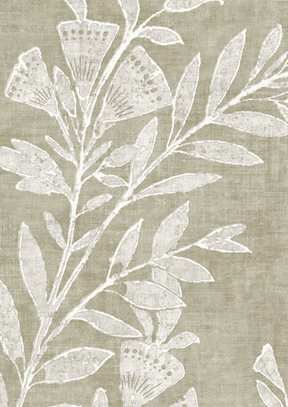 Lewis & Wood Fan Flower Gold Dust Tapet