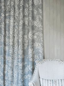 Lewis & Wood Fan Flower Storm Tyg