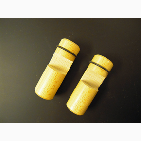 Träklossfot natur, 2-pack