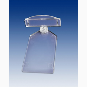 Skylthållare 50 mm med platta, 10-pack