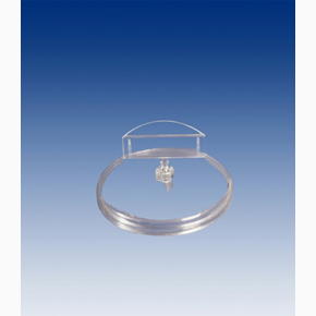 Skylthållare 50 mm, rund platta 85 mm, 10-pack