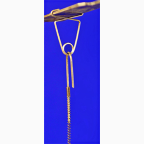 Takfäste i metall, 23x16mm, 50-pack