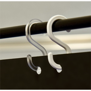 S-krok, plast, 38 mm, 50-pack