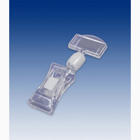 Mini klämma*, skylthållare 27 mm, 10-pack