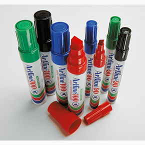 Textpenna 0,7-30 mm flera färger