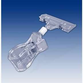 Display klämma, skylthållare 80 mm, 10-pack