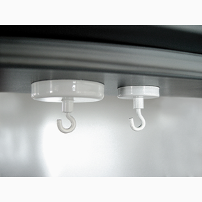 Magnet för tak med krok, 32 mm, 10-pack