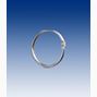 Rund låsbar metallring, 100-pack