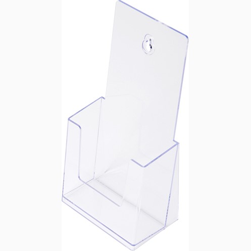 Akrylställ, Broschyrfack A65, V/B, 3-PACK