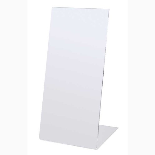 Akrylställ, Menyhållare A65, L-ställ S, 3-pack