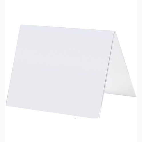 Akrylställ, Menyhållare A6,  A-ställ L, 3-pack