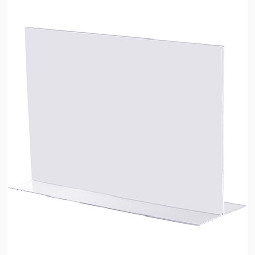 Akrylställ, Menyhållare A6,T-ställ L, 3-pack