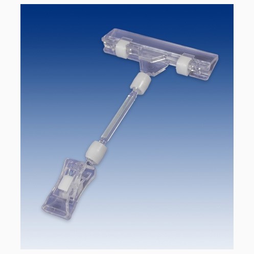 Mini klämma, skylth kläm 80mm pel 50, 10-pack