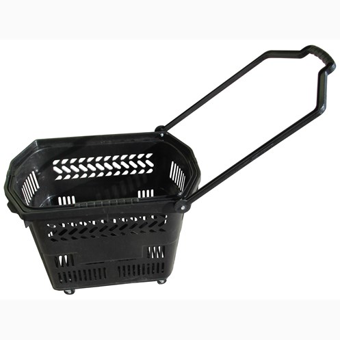 Kundkorg på hjul, 10-pack, 55 L