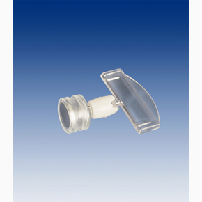 Rund magnet med skylthållare 50 mm, 10-pack