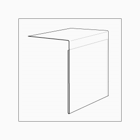 Hylltalare, 1/2 A4, 150x210 mm, 10-pack