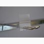 Etiketthållare 105x26 mm/För dubbelspjut, 100-pack