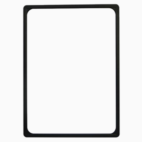 Plastram svart, 10-pack