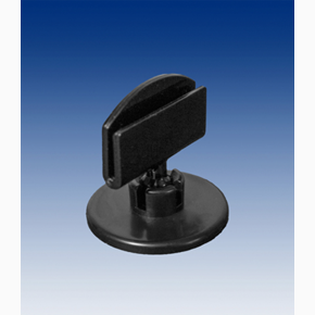 Platta med skylthållare 27 mm 10-pack