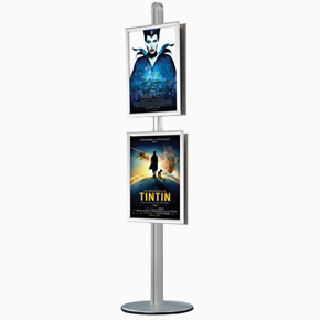 Mini Multistand 12 - Double sided 2x50x70 snap frame