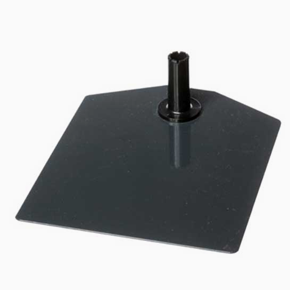 Fot till teleskopstativ, svart, 10-pack