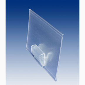 Etikettlist 52x85mm med fäste, 10-pack