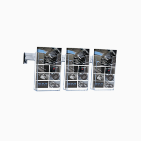 Broschure Holder Wall Acrylic, 3xM65