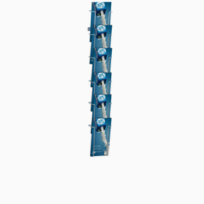 Wireholder Wall 6xM65 silver