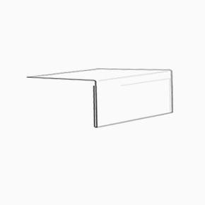 Hylltalare 210x74 mm, 10-pack