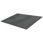 Bottenplatta inkl 4 st hjul,  60x120 cm, svart