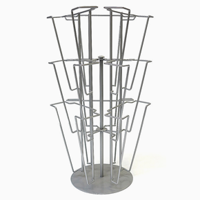 Wireholder Spin table 9xA4 silver