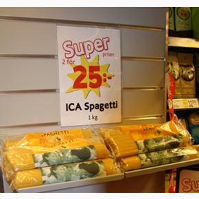 Plastficka för spårpanel
