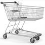 Kundvagn 143L med underhylla, Classic,