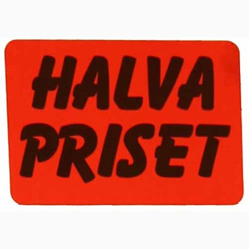 Infoetiketter, halva priset 23x36 mm