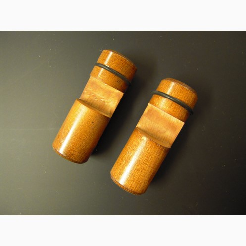 Träklossfot brunbets, 2-pack