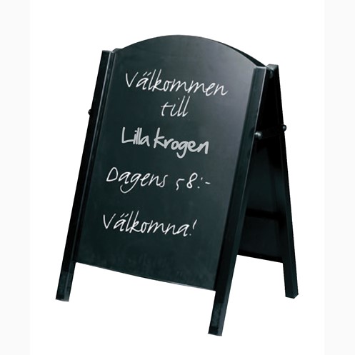 Griffelställ "Chalkboard" svart