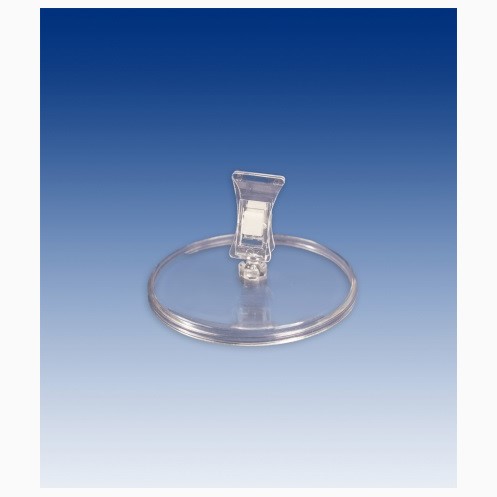 Mini klämma, rund platta, 85 mm, 10-pack
