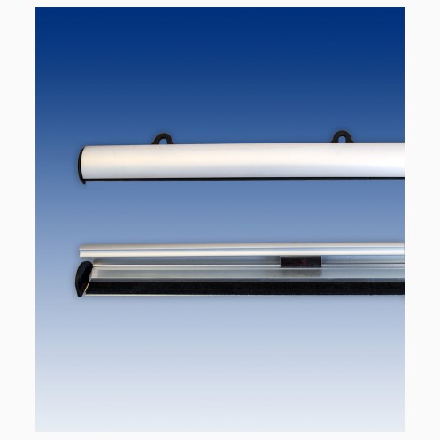 Snäpplist aluminium (grå)