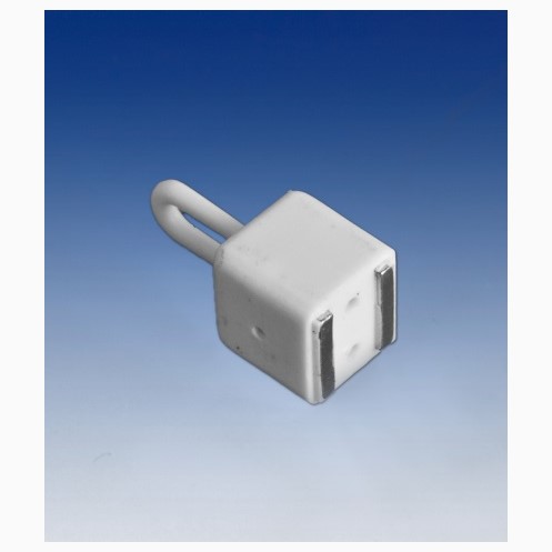 Magnet för tak vit, 25 x14x14mm - 10-pack
