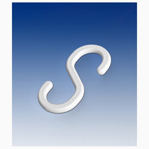S-krok, vit, 55 mm, 50-pack
