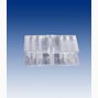 H-dubbelgrepp 25 mm, 100-pack