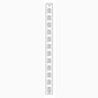 Påshållarlist 532x35 mm, plast, 20-pack