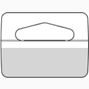 Pin-Pack hållare euro hål,  100-pack