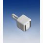 Magnet för tak vit, 25 x14x14mm - 10-pack
