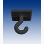 Takkrok svart, 25x25mm 50-pack